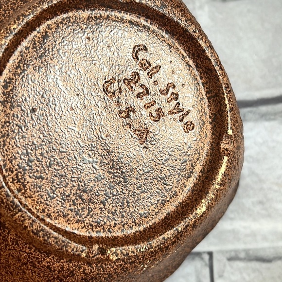 Vintage CAL. STYLE POTTERY CERAMIC DIP Bowl leaf 5 piece set - Picture 5 of 9